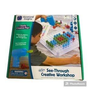 Educational Insights See Through Creative Workshop STEM Drill Science Learning